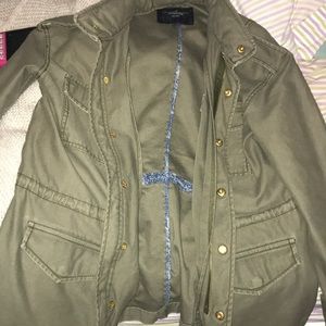 army jacket size xs from American Eagle.